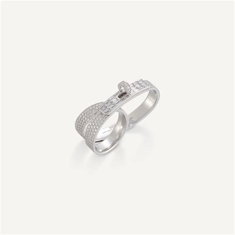 hermes high jewelry ring.